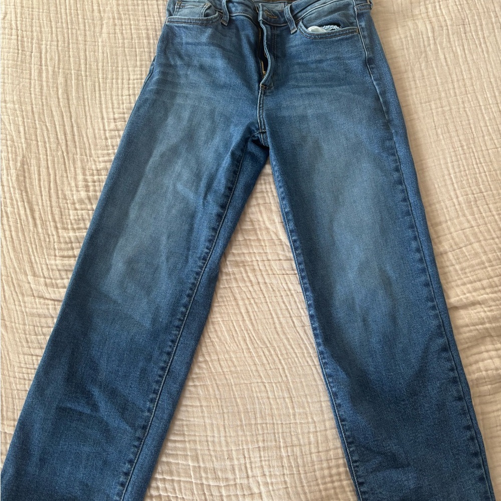 Just Black Blue Straight Jeans Timeless Style